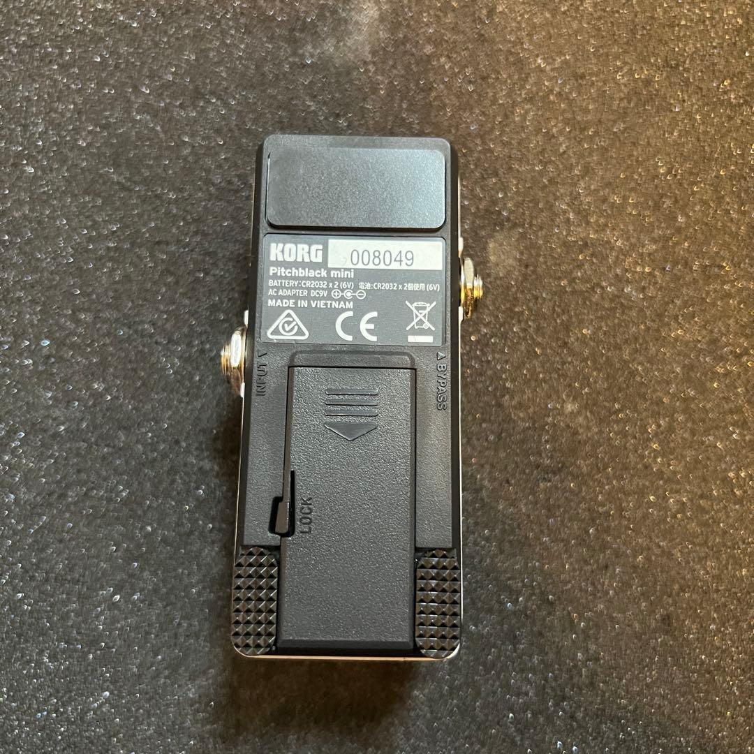 【箱付き】KORG Pitchblack mini ホワイト チューナー