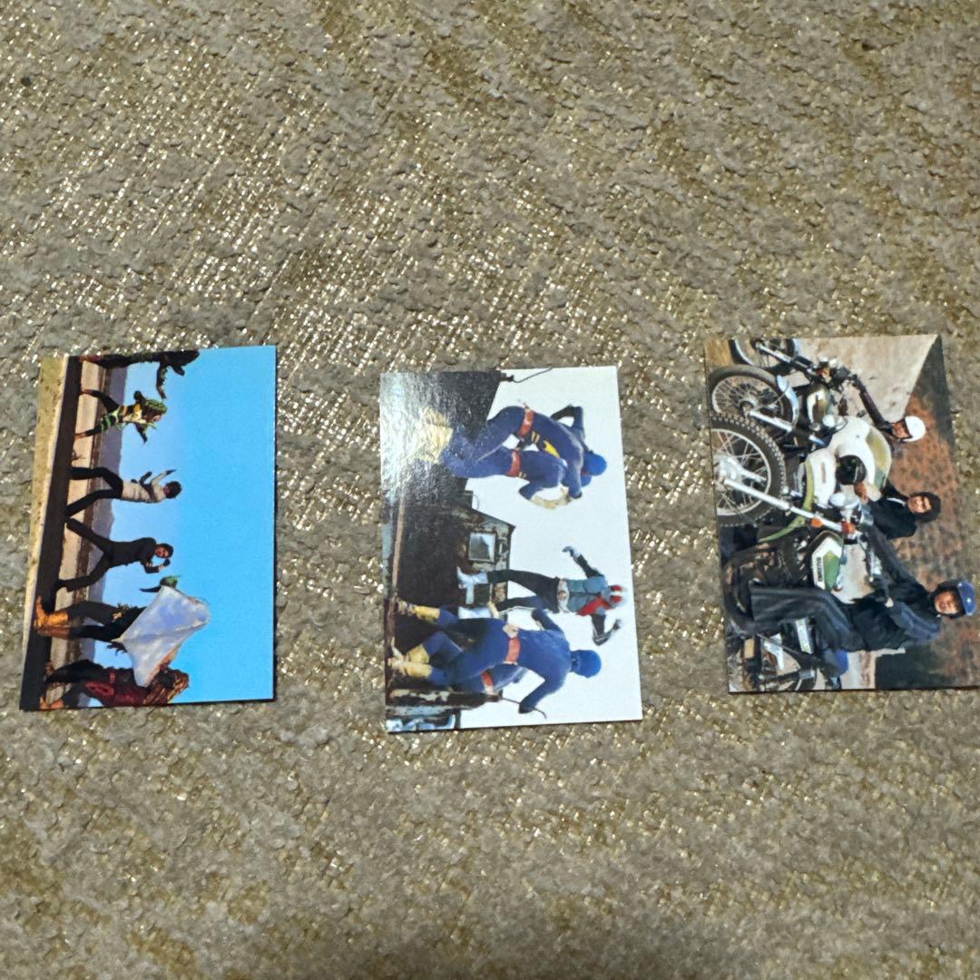 大量４２１枚、被り無し❣️カルビー仮面ライダーチップスセット