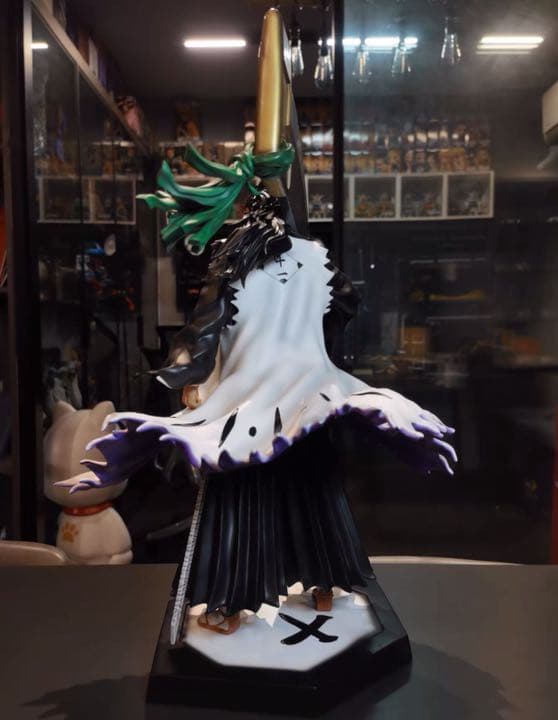BLEACH 黒衣少年図 更木剣八 ガレージキット ガレキ スタチュー⑥