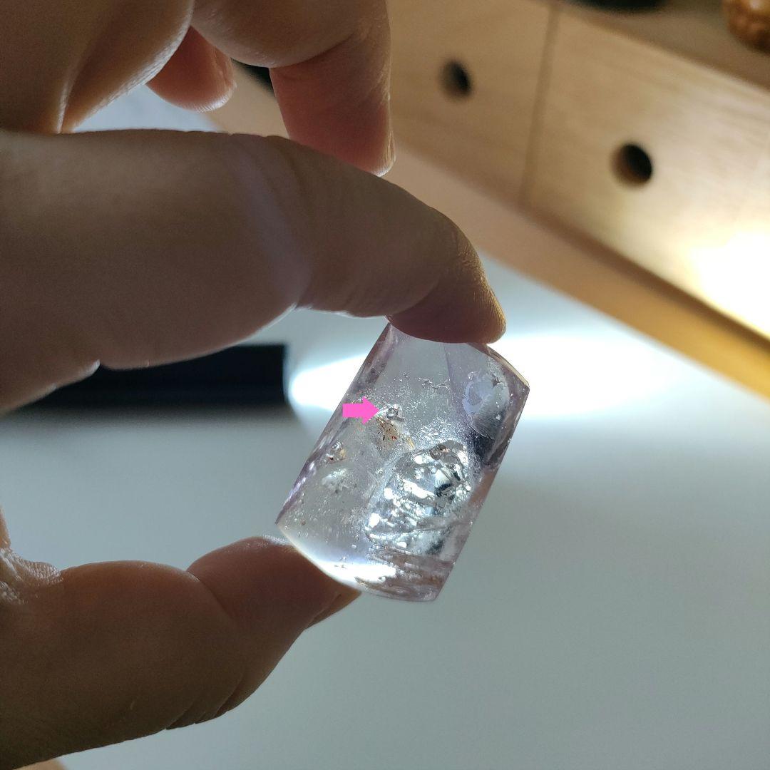 アメシストエレスチャル 水入り