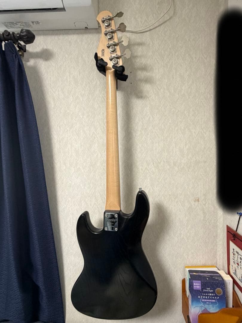 ベース Bacchus WL4-FM CUSTOM III BLK/OIL