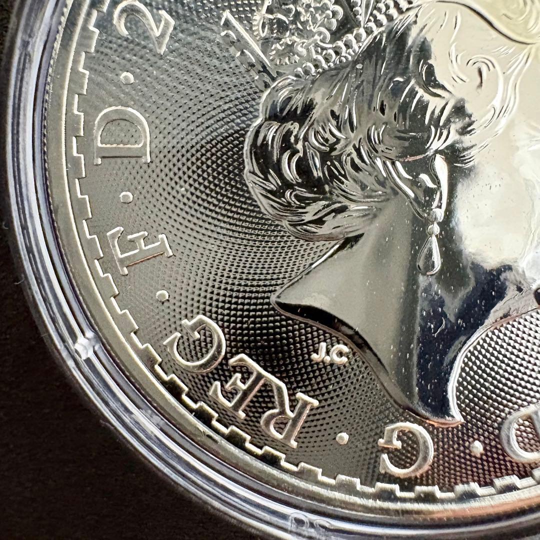 2021年 イギリス ブリタニア銀貨 1オンス