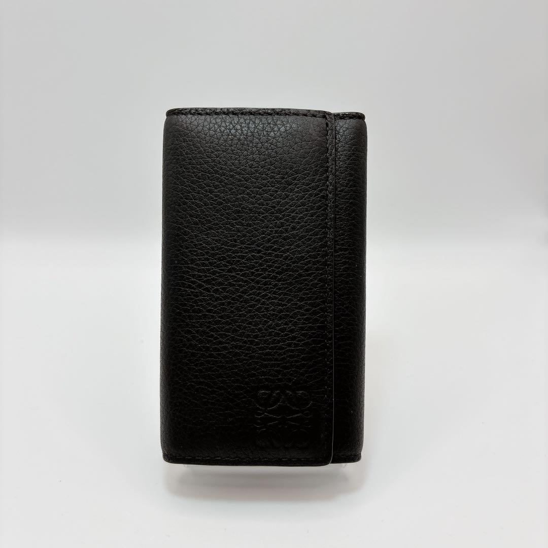 LOEWE ロエベ アナグラム 6連 キーケース ブラック