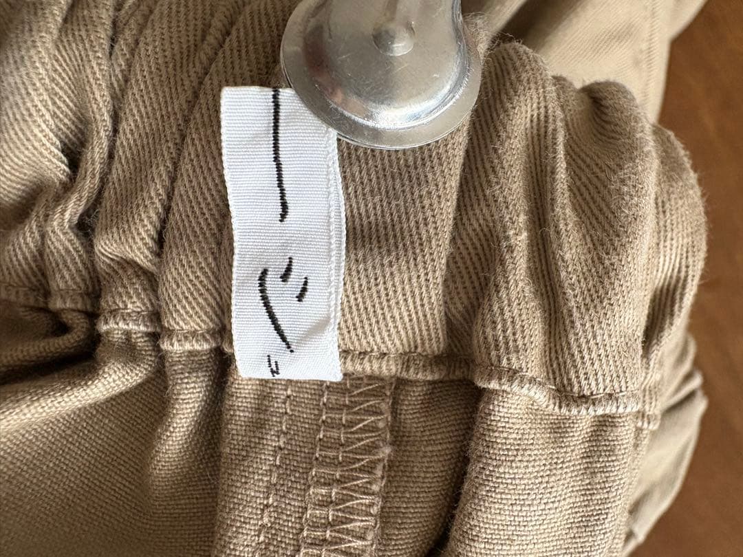 ゴーシュ　カツラギ8分丈ワイドパンツ　キュロット