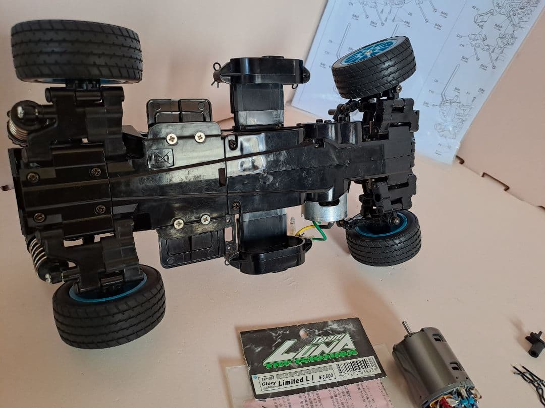 Mシャーシ M-05 ストックモーター付き タミヤ ラジコン