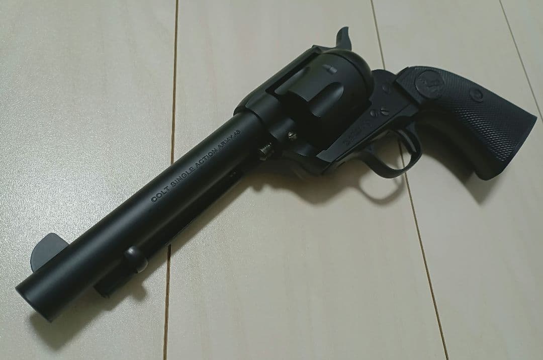 【中古品】東京マルイ エアガン「SAA.45 アーティラリー 5 1/2インチ」