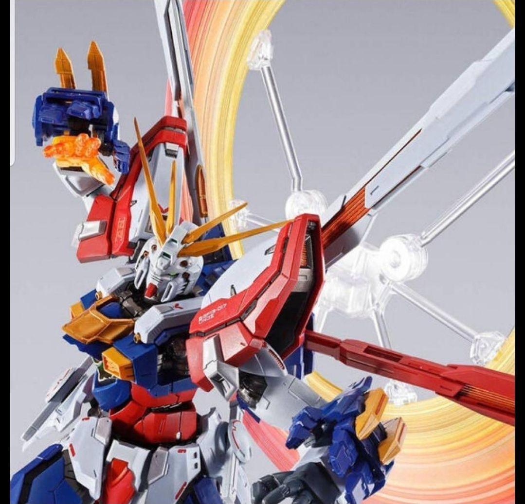 L BUILD ゴッドガンダム＆ゴッドガンダム弍メタルビルド Gガンダム