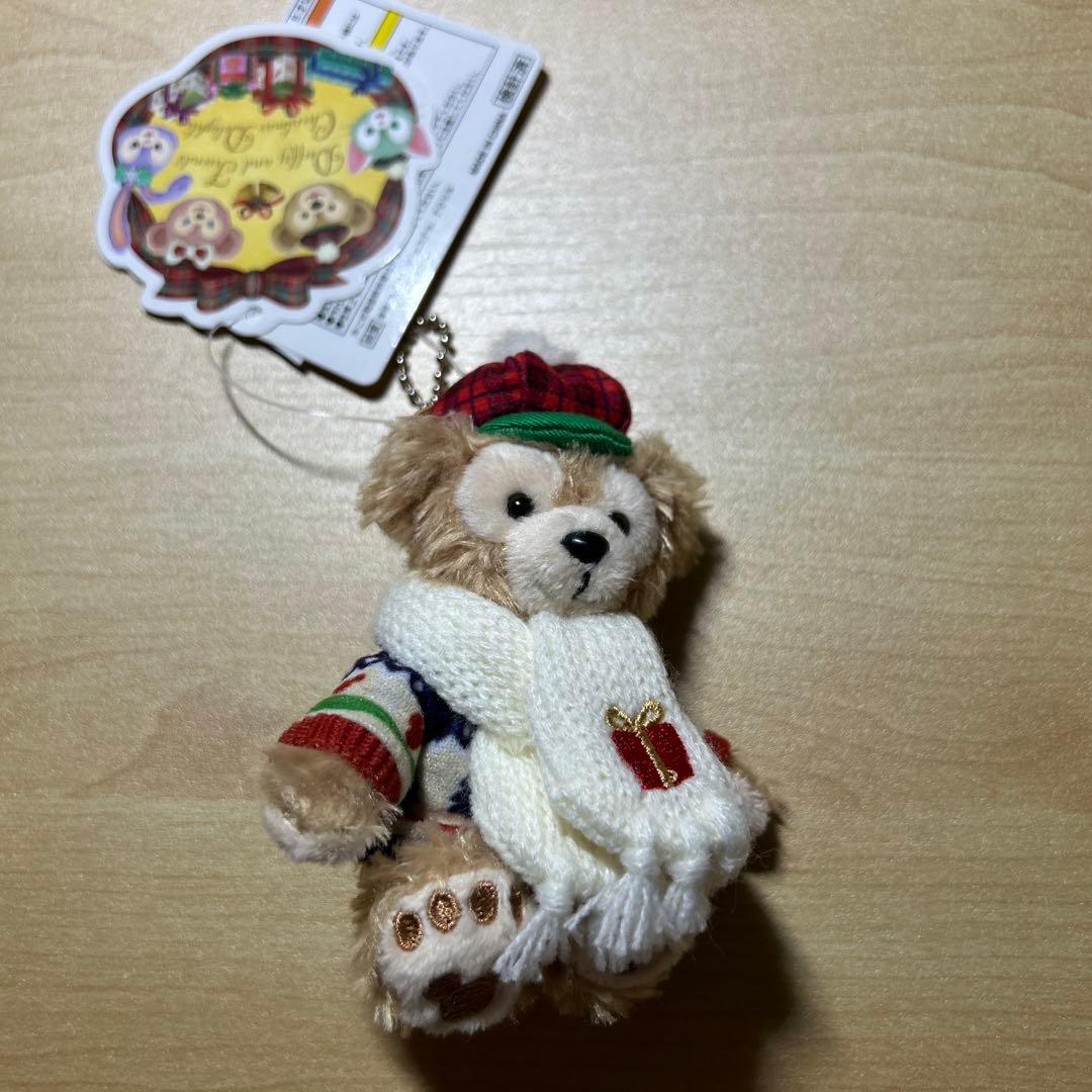 ダッフィー　クリスマスディライト　ぬいぐるみストラップ☆新品☆