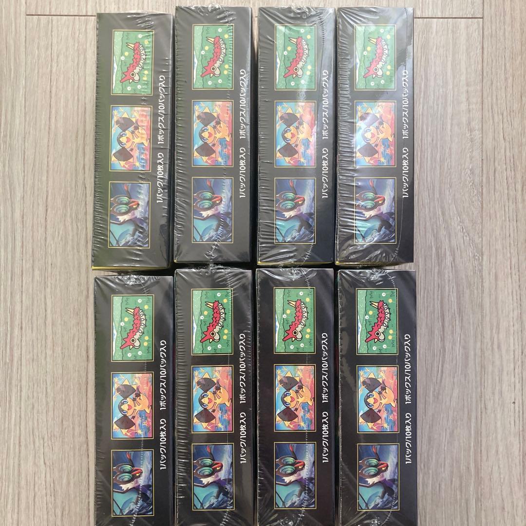 ポケモンカード　MEGAドリームex 8box シュリンク付