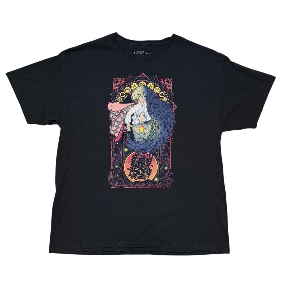 希少 XL ハウルの動く城 Tシャツ スタジオジブリ オフィシャル