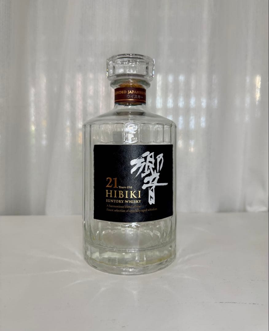 サントリー響 21年 ウイスキー 700ml 空き瓶 箱付き
