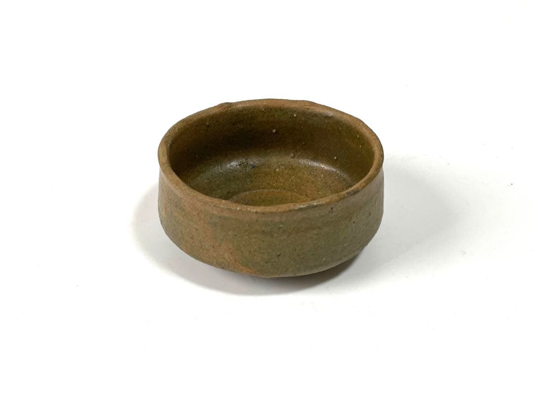 陶芸家　作家物　村山健太郎　黄唐津　盃　ぐい呑　酒器　酒盃　師　川上清美