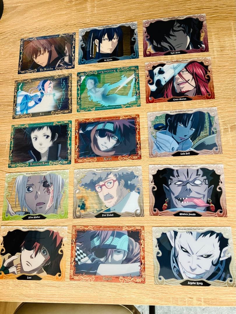 D.Gray-man シャイニングクリアカード　まとめ売り