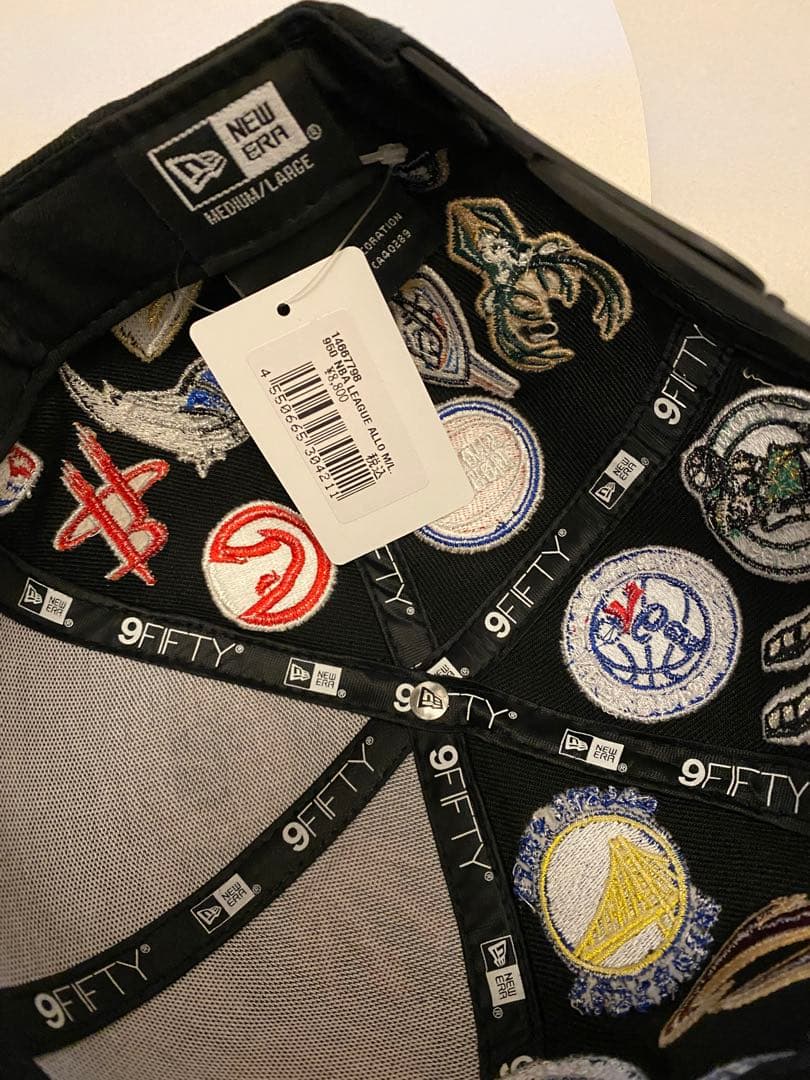 NEW ERA ニューエラ NBA 9FIFTY キャップ オールチーム　ロゴ