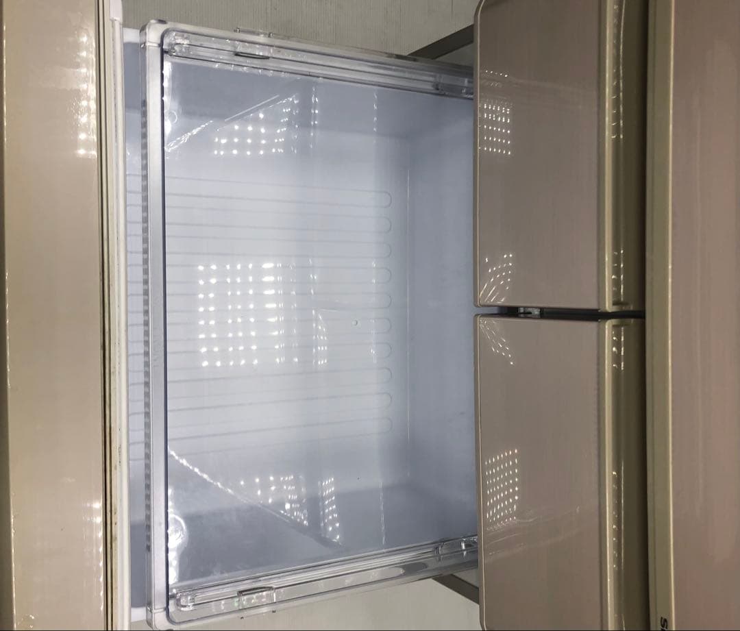 シャープ　冷蔵庫　5ドア　412L SJ-PW42W-N どっちでもドア