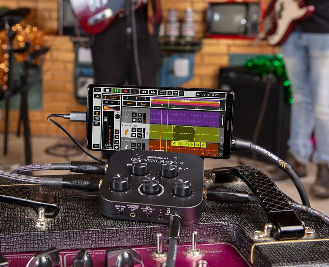 Roland GO:MIXER PRO-X モバイル専用ポータブル・ミキサー