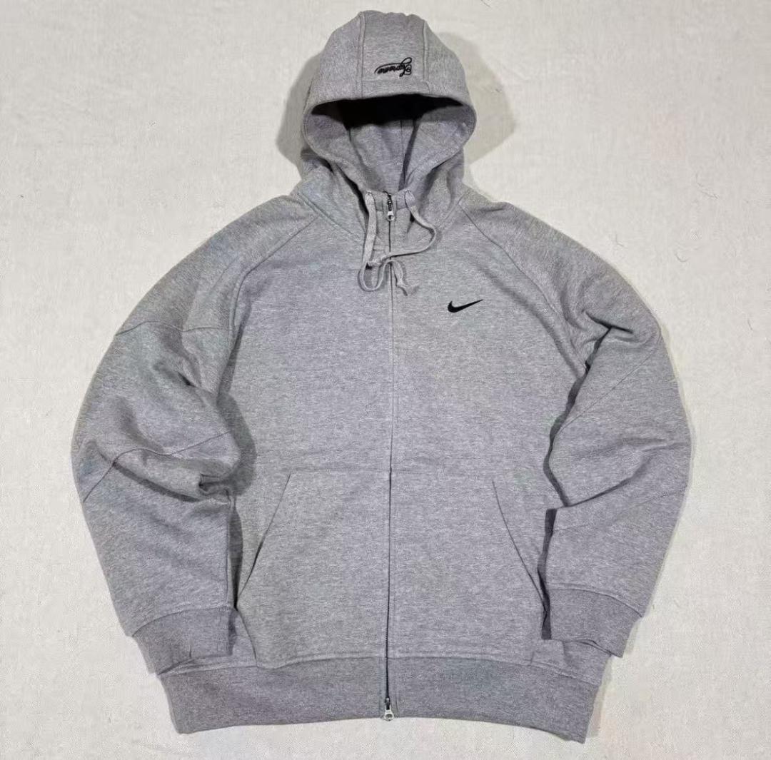 Nike Air Max グレー ジップアップパーカー