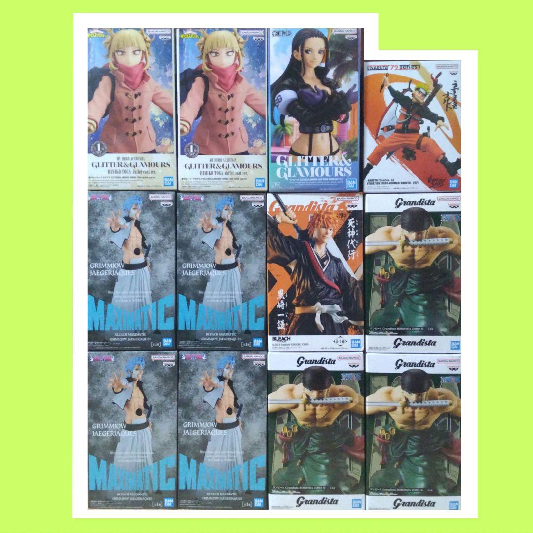 フィギュア まとめ売り 12点 グリムジョー 黒崎一護 ゾロ ロビン トガヒミコ
