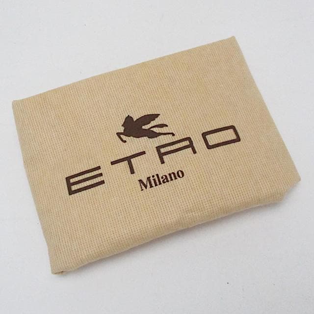 チ*コ様 エトロ ETRO ハンドバッグ ジャガード ピンクパープル 美品