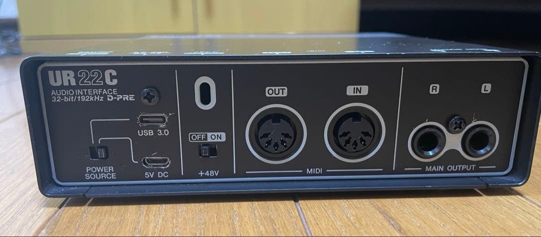 オーディオインターフェイスSteinberg UR22C