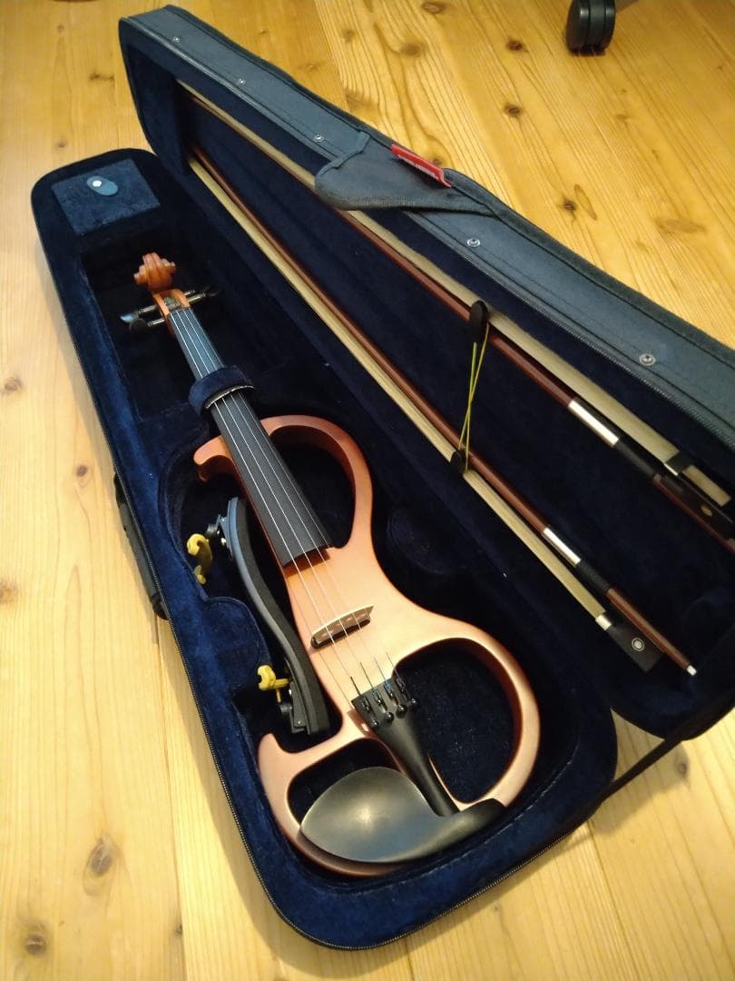 PLAYTECH PSV100BR エレクトリックバイオリン 4/4サイズ