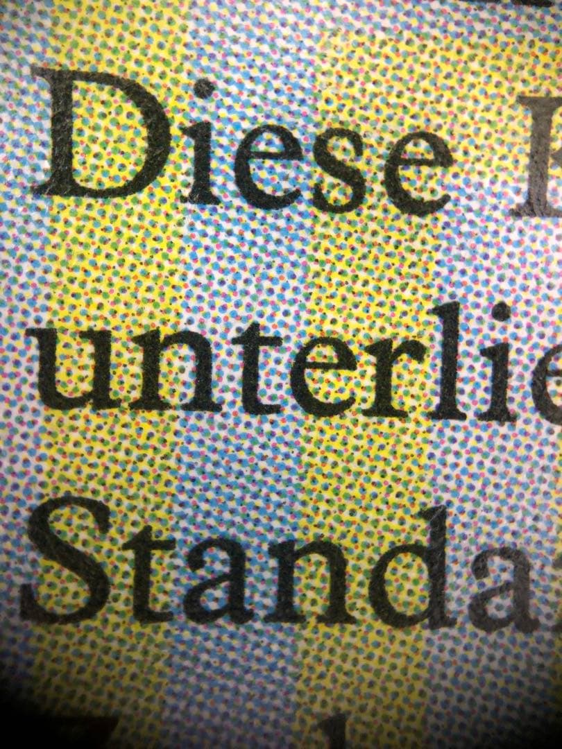 【顕微鏡による拡大写真有り】MTG ドイツ語 Tropical 