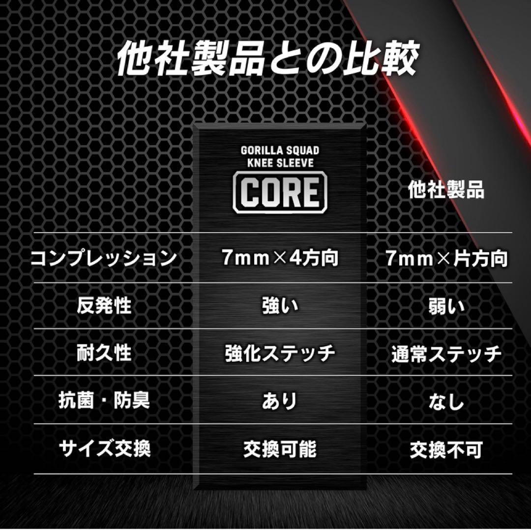 【未使用品】[GORILLA SQUAD] ニースリーブ Mサイズ