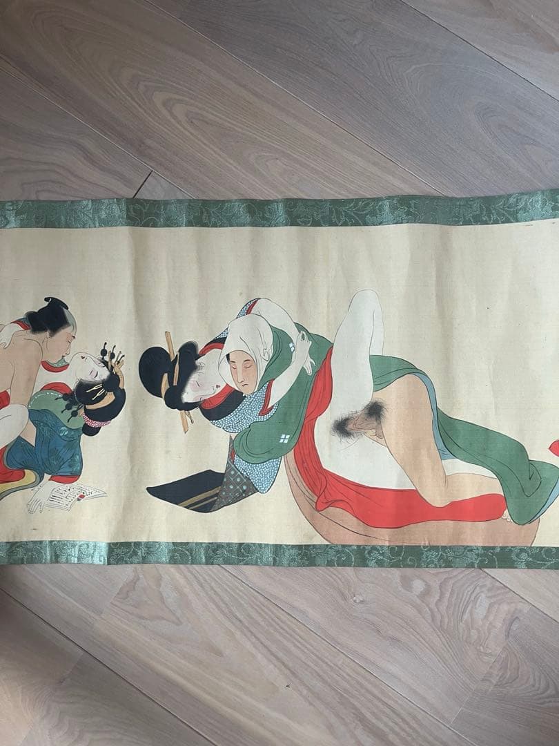 じ*ん様 春画　巻物