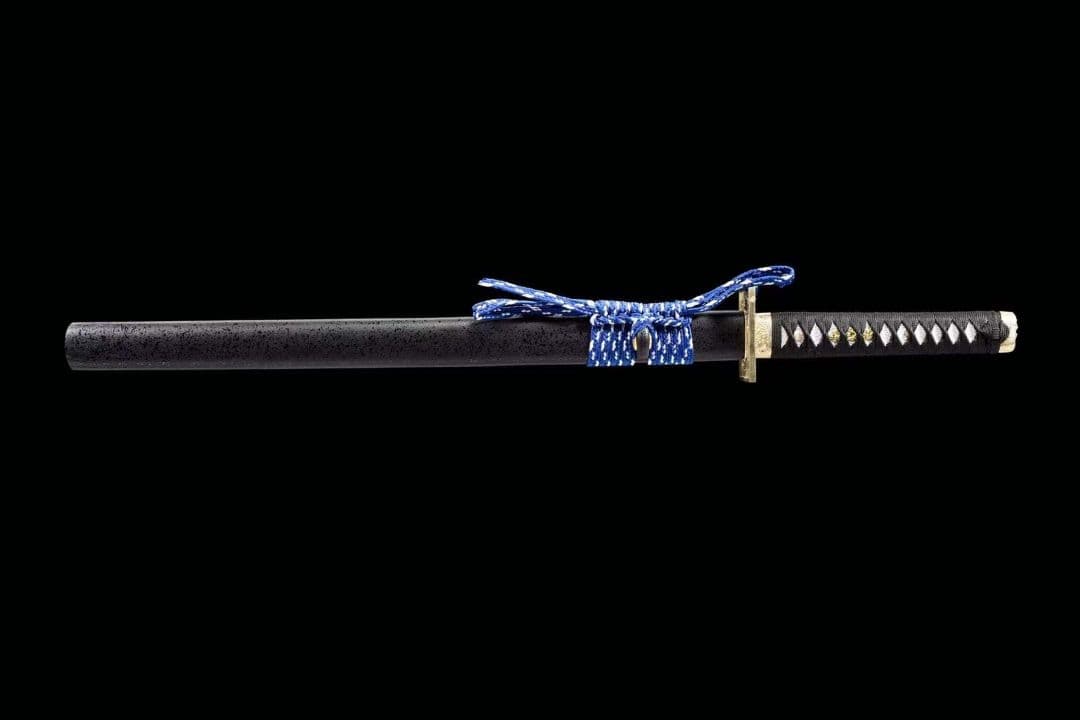 方竜模様直版サムライナイフ 武具　 居合刀 模造刀·模擬刀