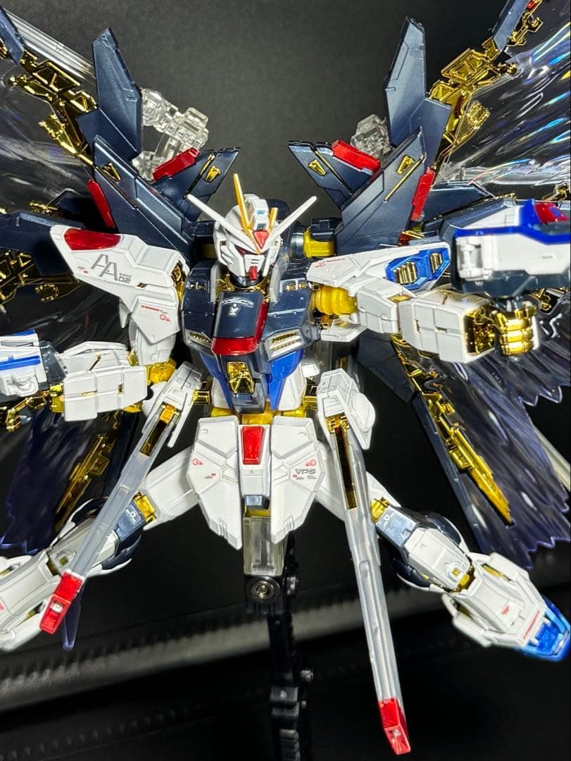 RGストライクフリーダム　チタニウムフィニッシュ 天空の翼セット