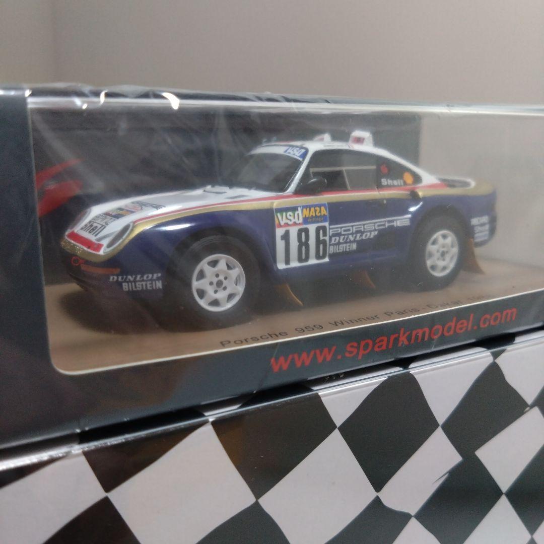 1/43 スパーク ポルシェ959 Winner 1986パリダカールラリー