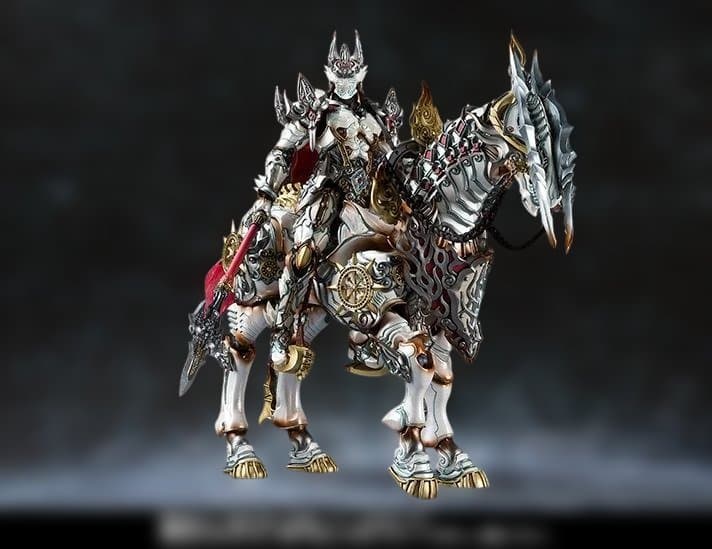 未開封品 魂ウェブ商店限定 魔戒可動 白夜騎士 ダン& 魔導馬 ハヤテ セット
