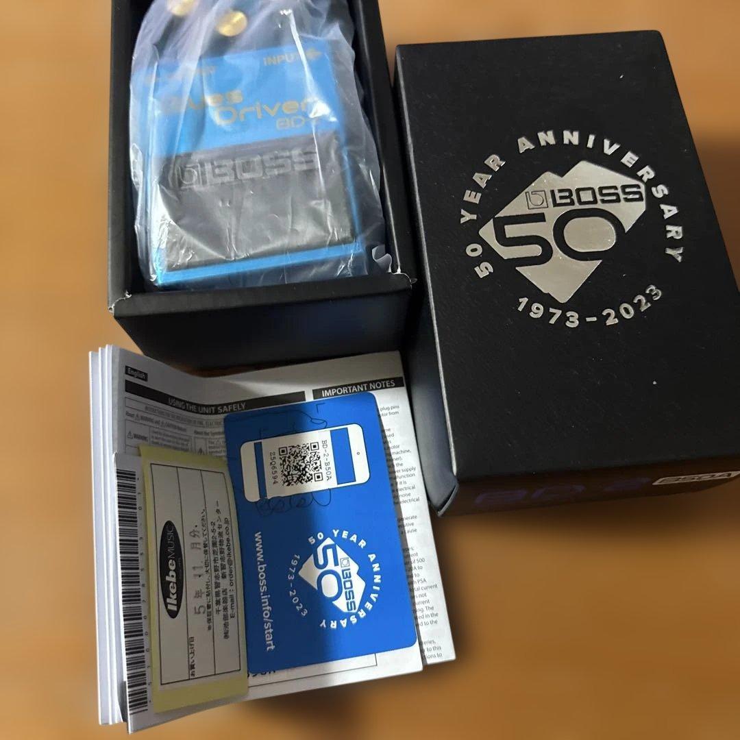 未開封　BOSS BD-2-B50A Blues D