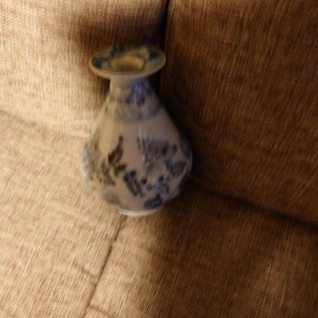 李朝染付徳利