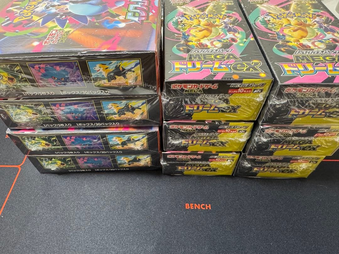 ポケモンカード　未開封BOX インフェルノX MEGAドリームex 10box