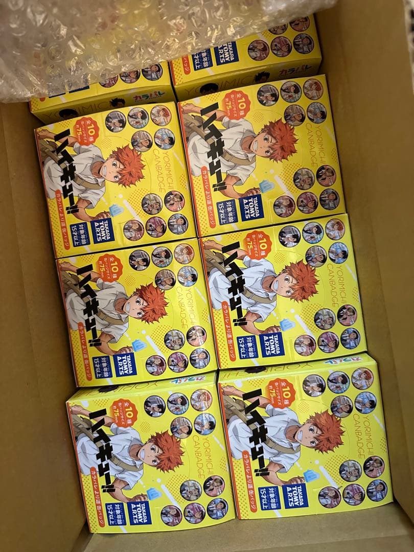 【年末値下げ】カラパレ ハイキュー！より道 缶バッジ 10個入り8 BOX