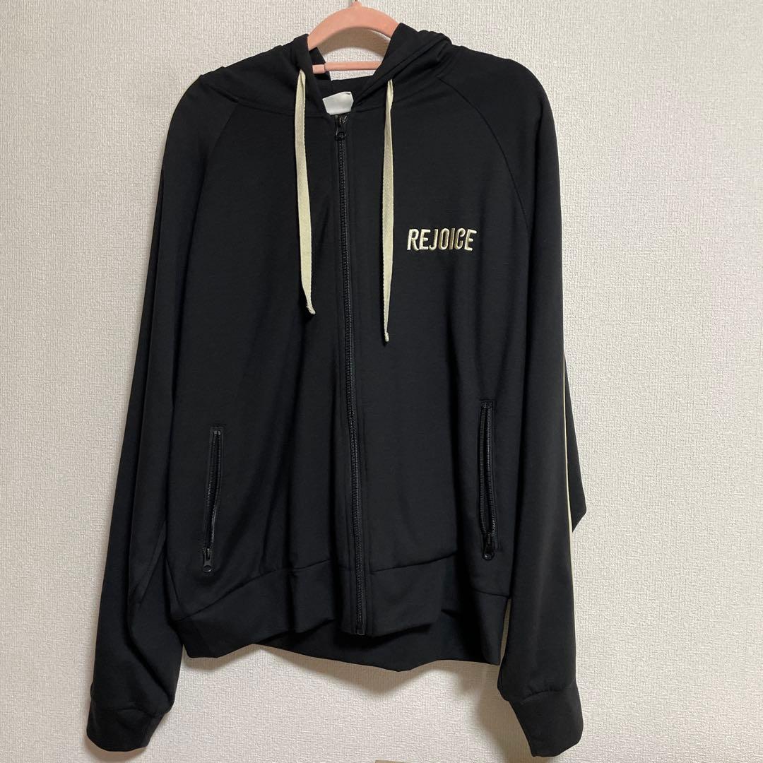 Official髭男dism Rejoice ジップアップパーカー ブラック