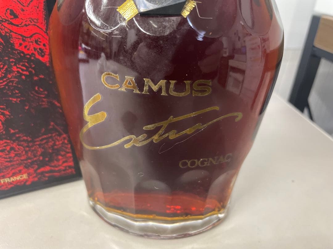 未開栓　CAMUS Extra コニャック ブランデー　ロングネック