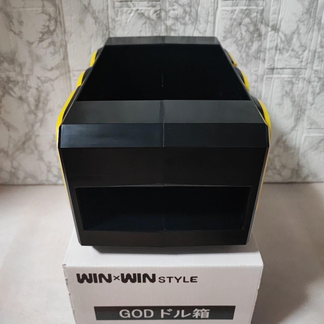 新品　パチスロ　ミリオンゴッド　GOD　ドル箱　プラスチックケース　3個セット