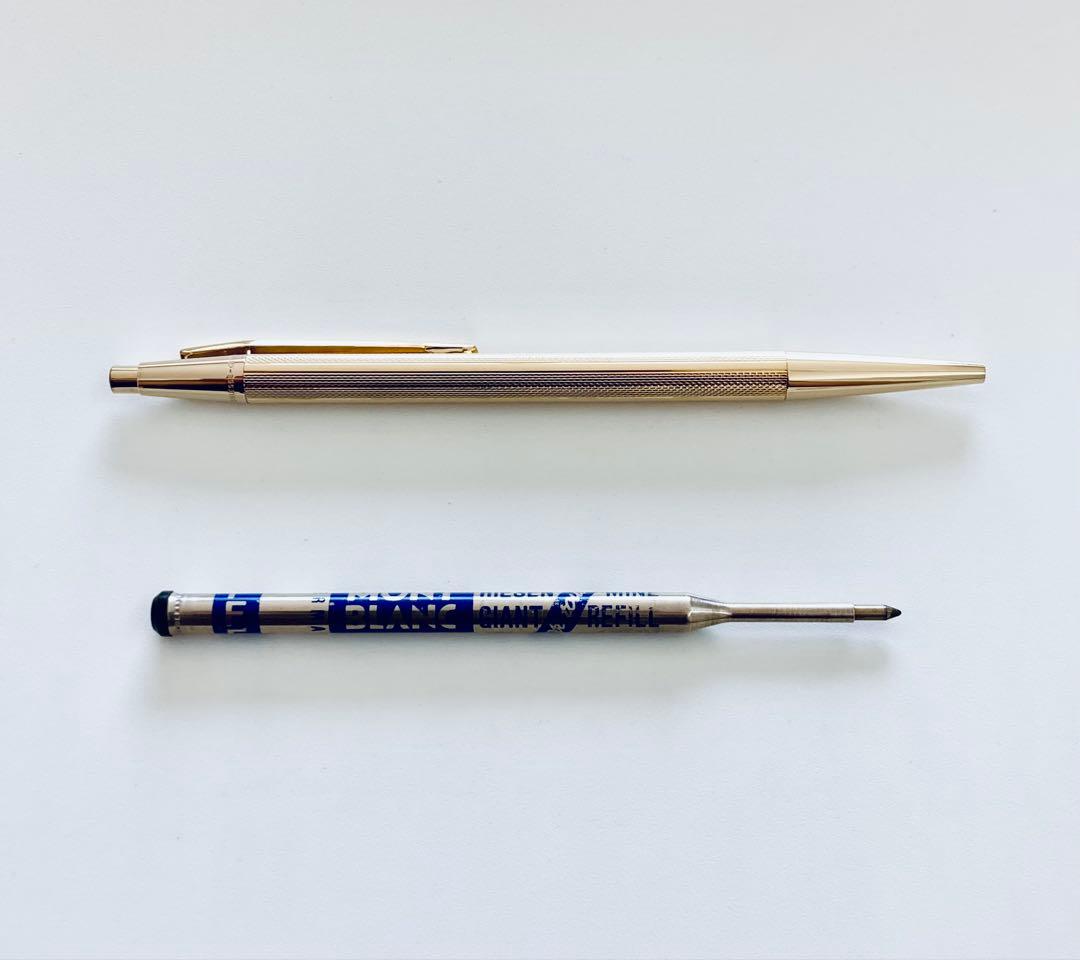 激レア◆モンブラン高級ボールペン ノブレスゴールド MONTBLANC 金張り