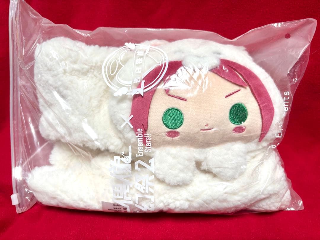 新品/ あんスタ 衣更真緒 海外限定 告白気球 白熊マフラー /特典付き