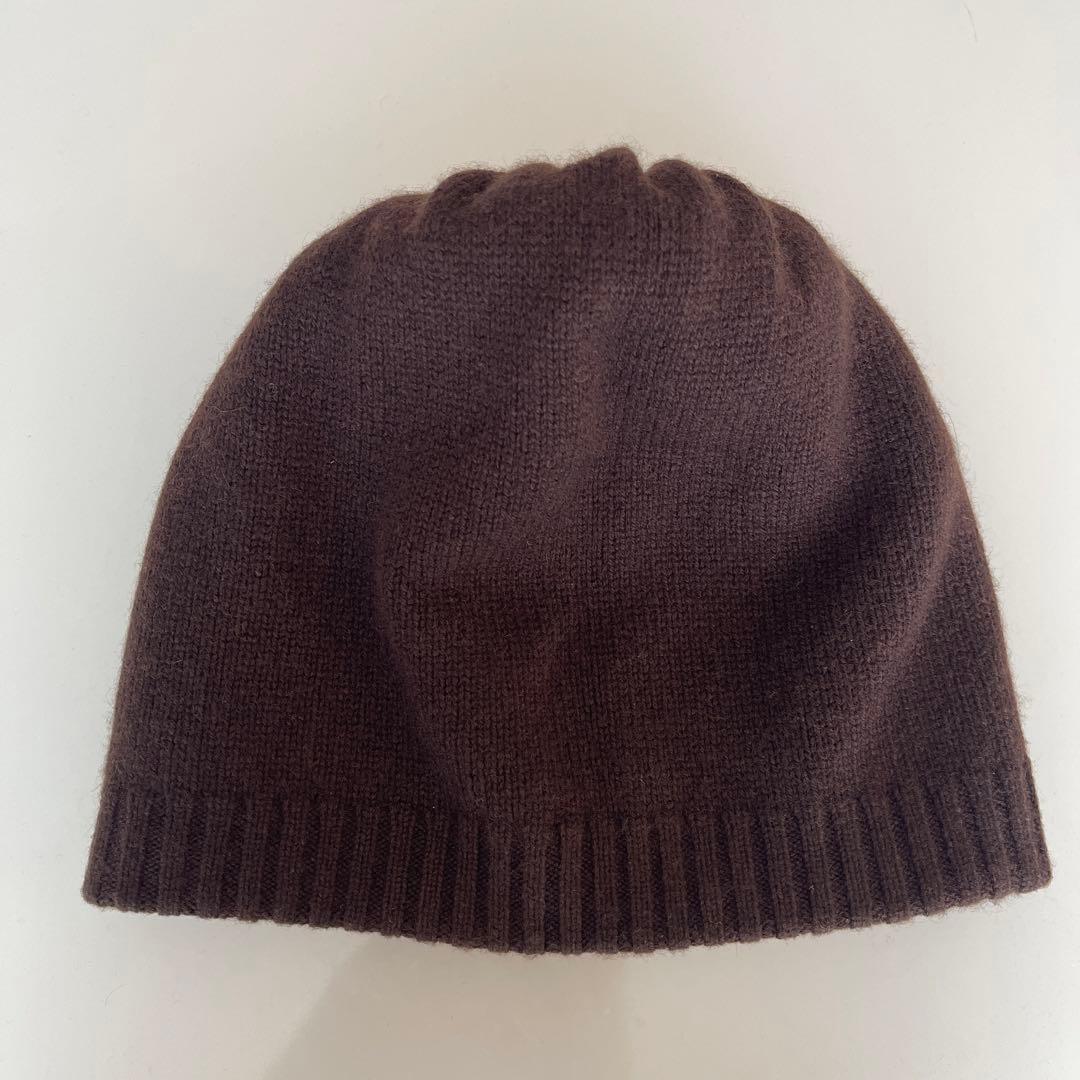 1回のみの着用　theory カシミヤ100% ニットキャップ