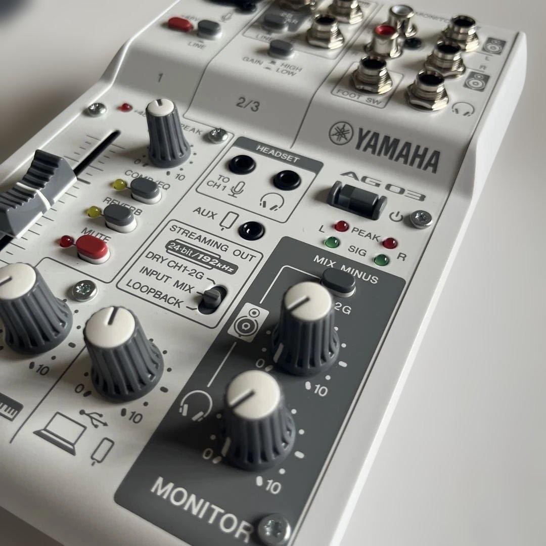 YAMAHA AG03MK2 ミキサー