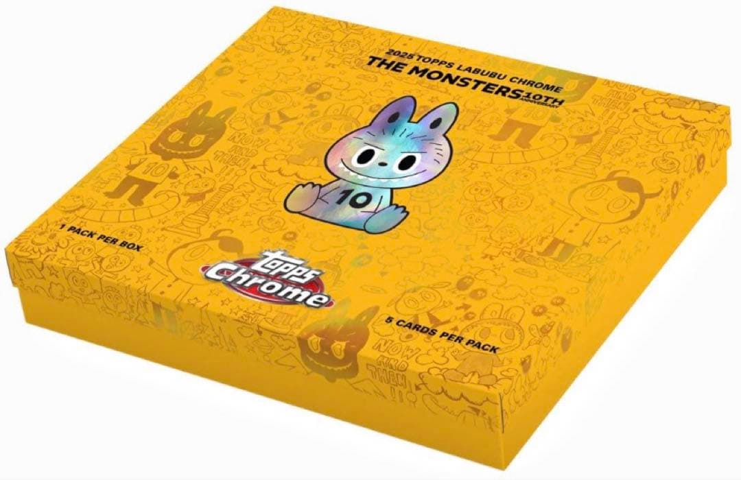 その他 2025 Topps Chrome Labubu 1box