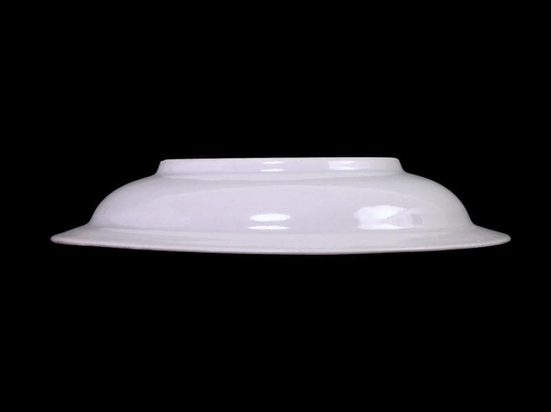 古伊万里　墨弾に雲龍　色絵　花に唐草の図　６寸皿　B130AS-DBc