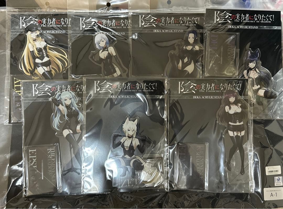 陰の実力者になりたくて　アクリルスタンド　ゲーマーズ　ポップアップストア