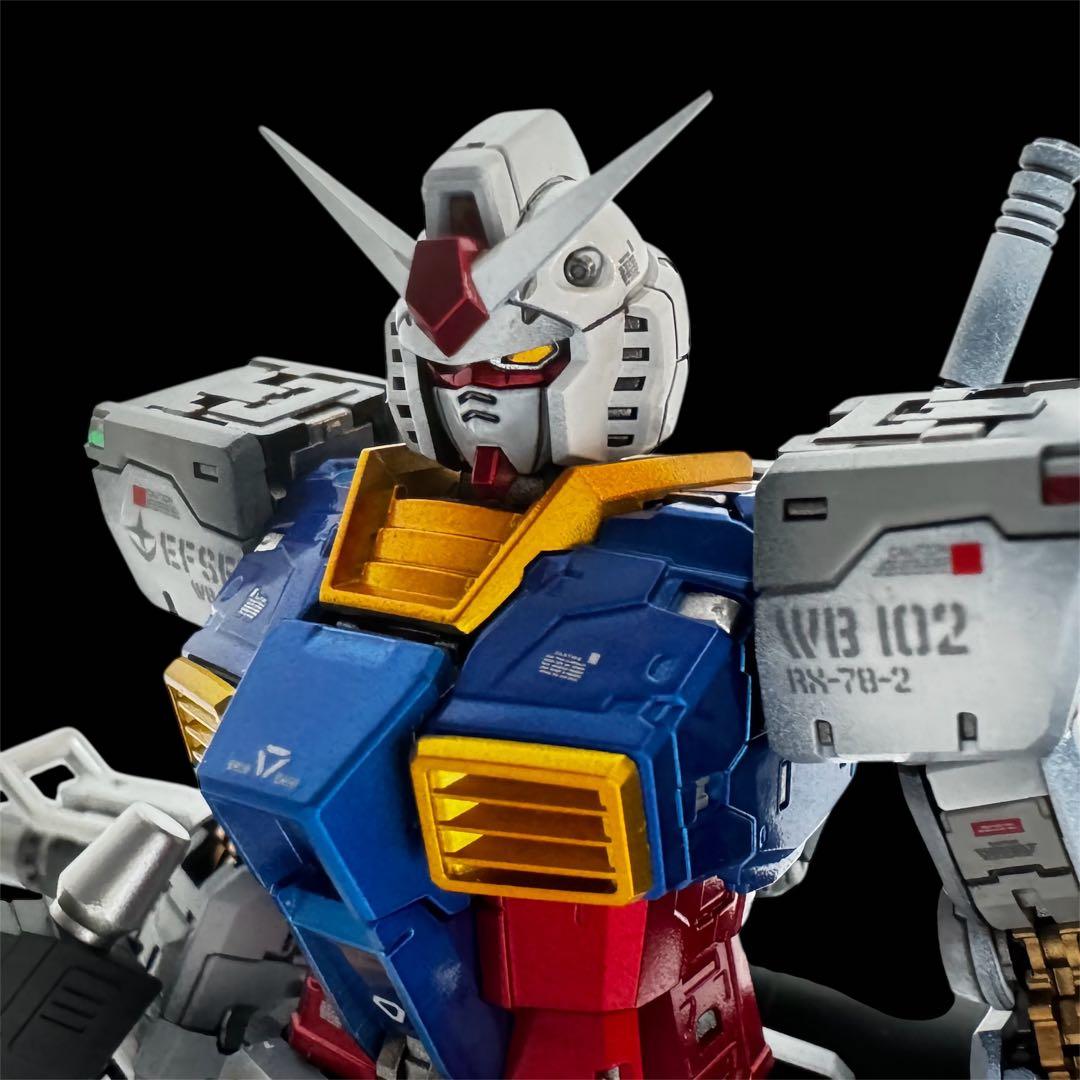 RG RX78-2 Ver.2.0 塗装済み完成品 ガンプラ