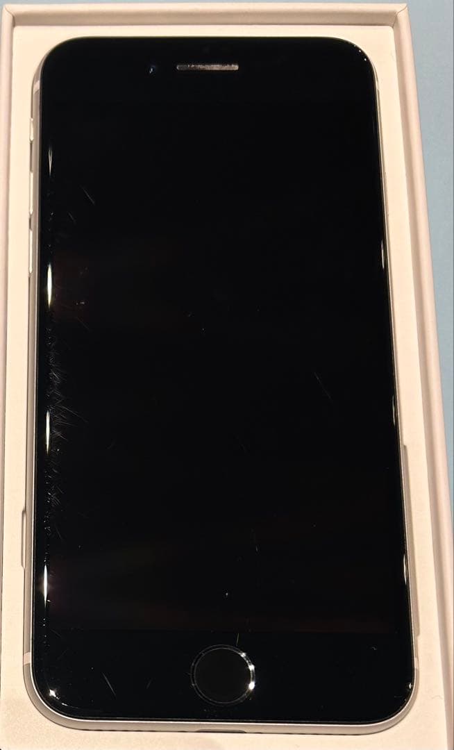お値下げ！　Apple iPhone SE(2世代) ホワイト 本体　箱あり