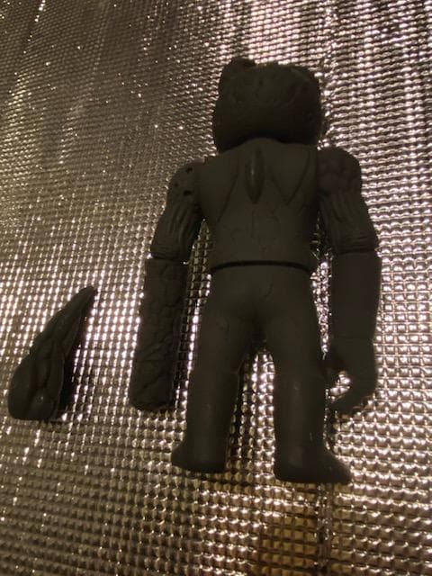 特撮 REALHEAD UAMOU REAL UAMOU MAT BLACK