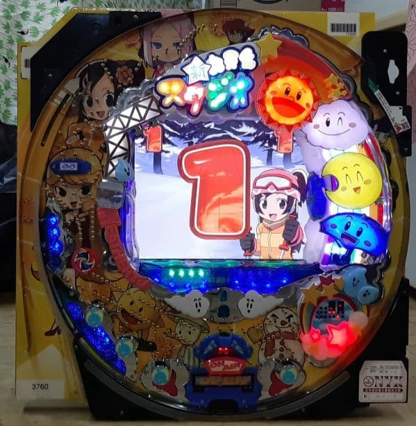 卓上パチンコ　CRA新お天気スタジオL3AU(1/135.7)　甘デジ　激レア